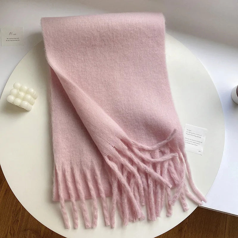 Arctic Bold Oversized Wool Scarf