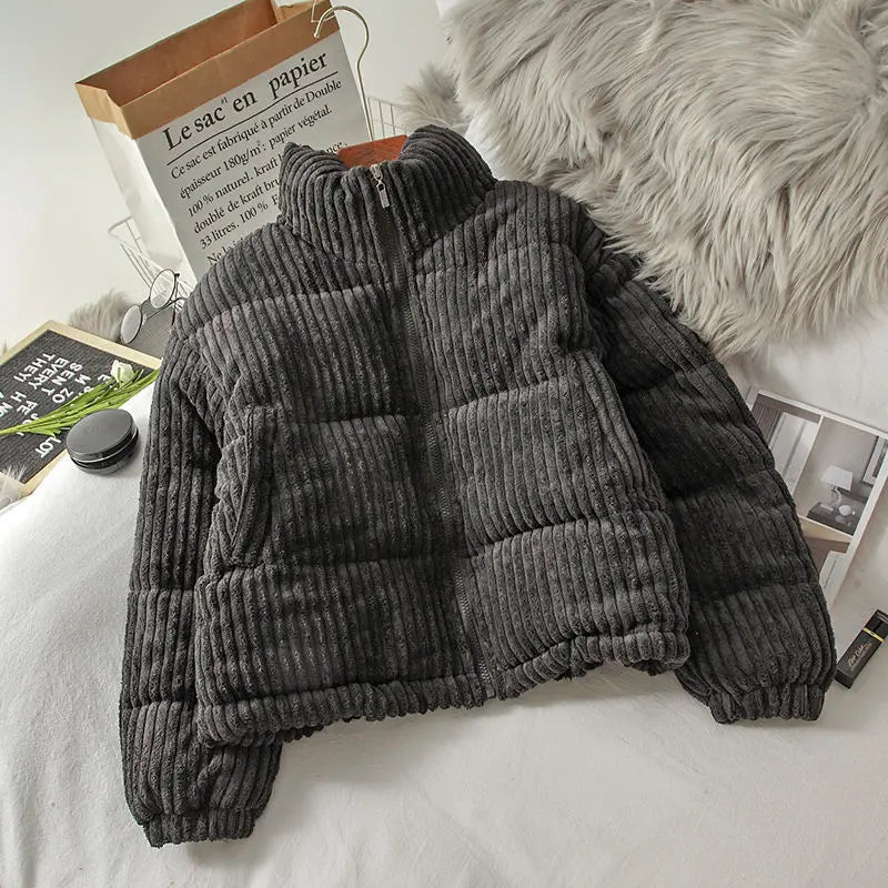 Velvet Ridge Puffer Jacket