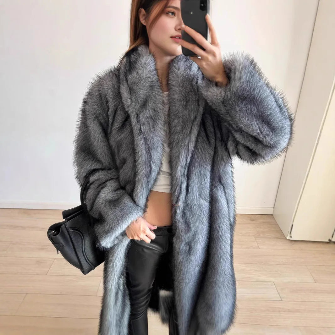 Royal Heritage Faux Fur Coat
