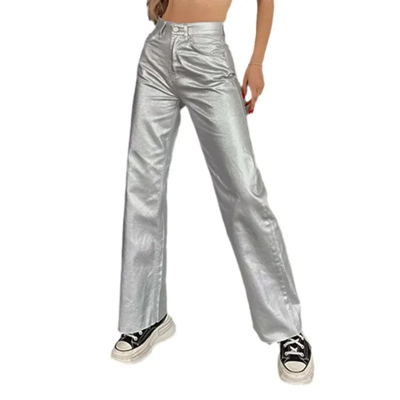 Lunar Shine Metallic Pants