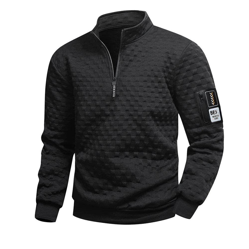 Grid Flex Quarter Zip