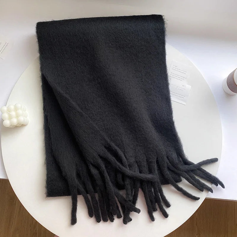 Arctic Bold Oversized Wool Scarf