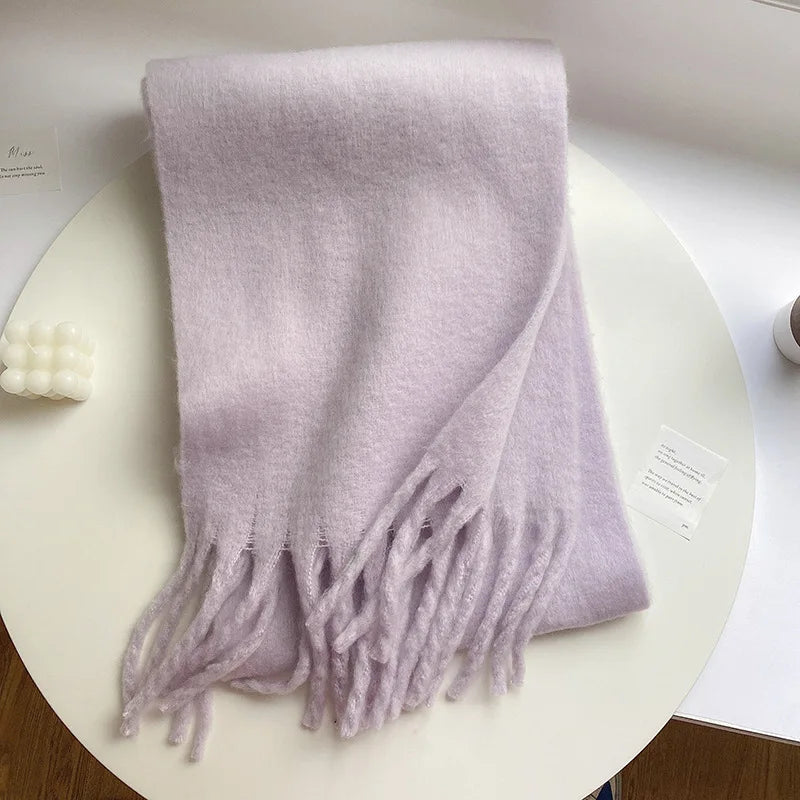 Arctic Bold Oversized Wool Scarf