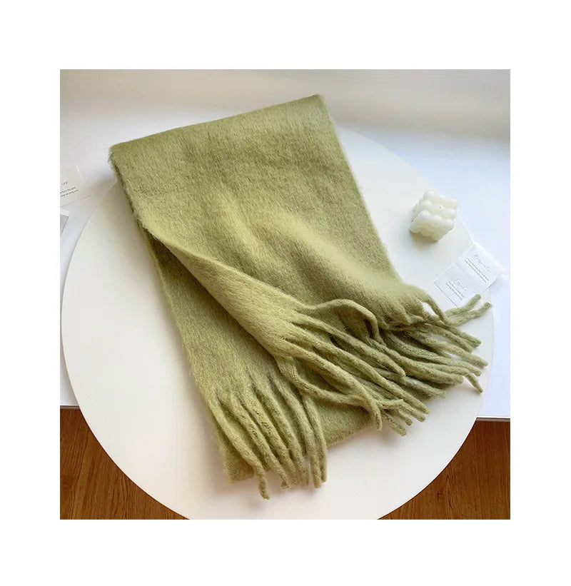 Arctic Bold Oversized Wool Scarf