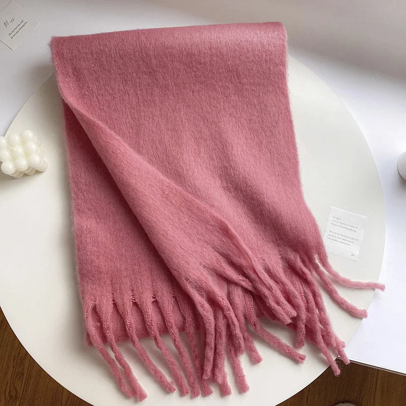Arctic Bold Oversized Wool Scarf