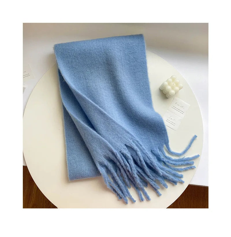 Arctic Bold Oversized Wool Scarf