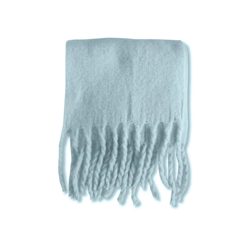 Arctic Bold Oversized Wool Scarf