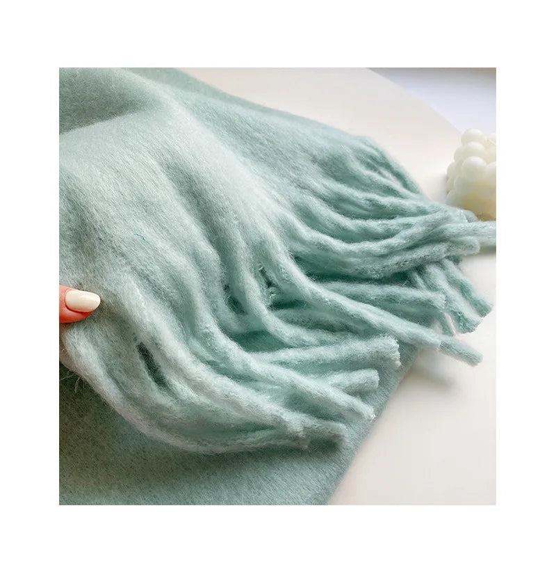Arctic Bold Oversized Wool Scarf
