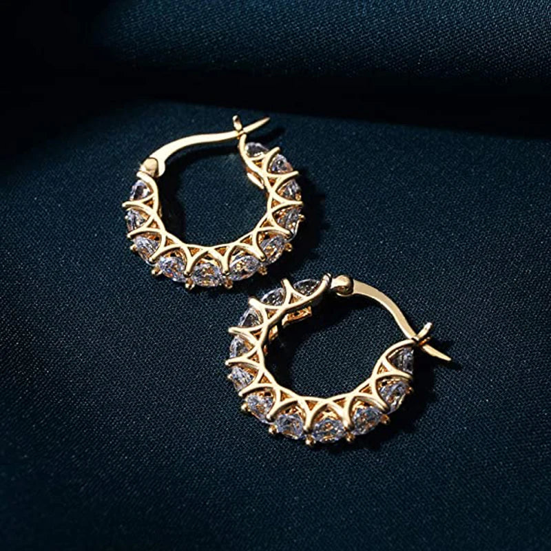 Celestial Crown Hoops