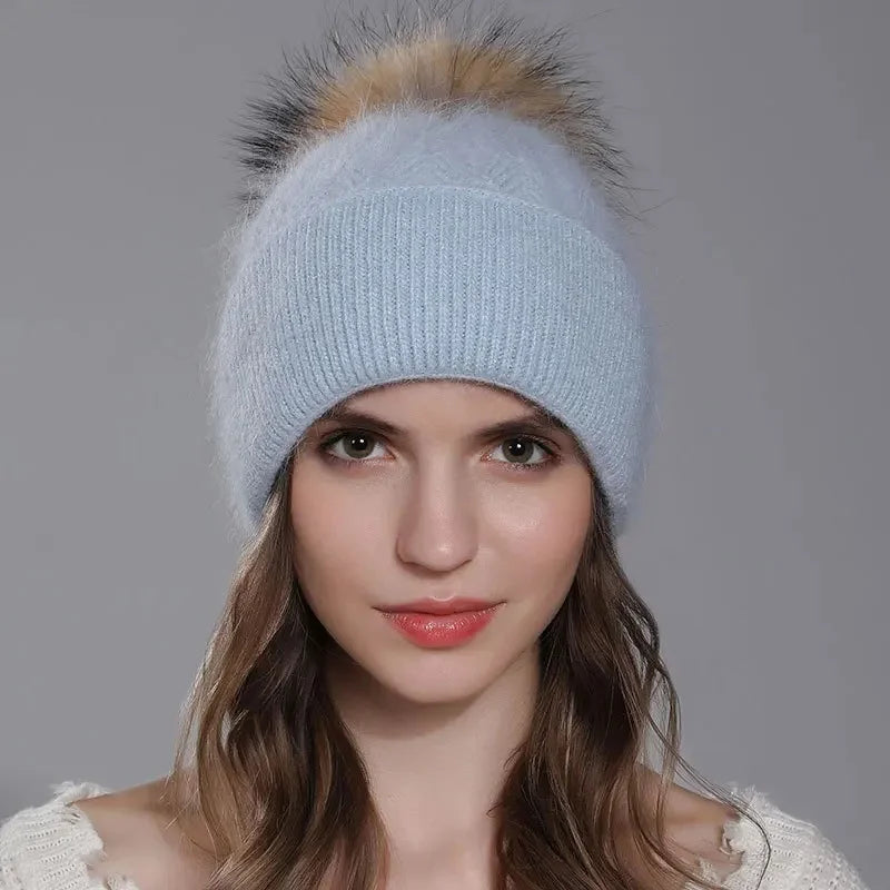 Cozy Pomp Knit Beanie