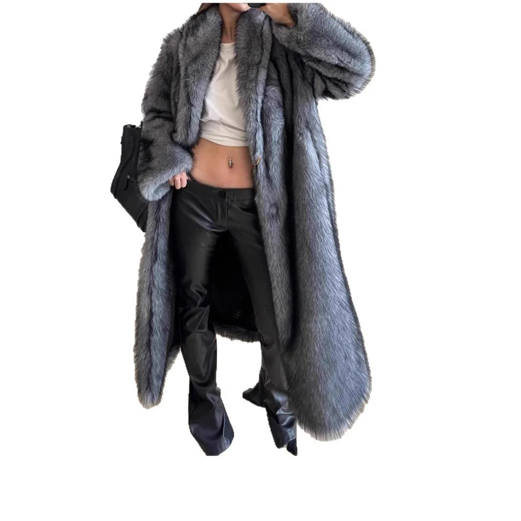 Royal Heritage Faux Fur Coat