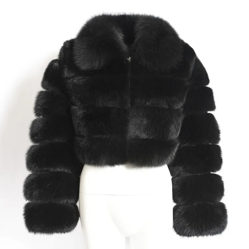 Arctic Luxe Faux Fur Jacket