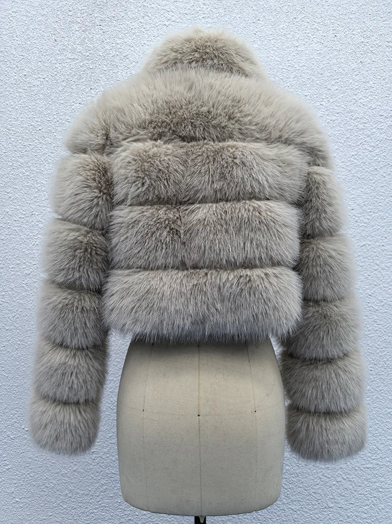 Arctic Luxe Faux Fur Jacket