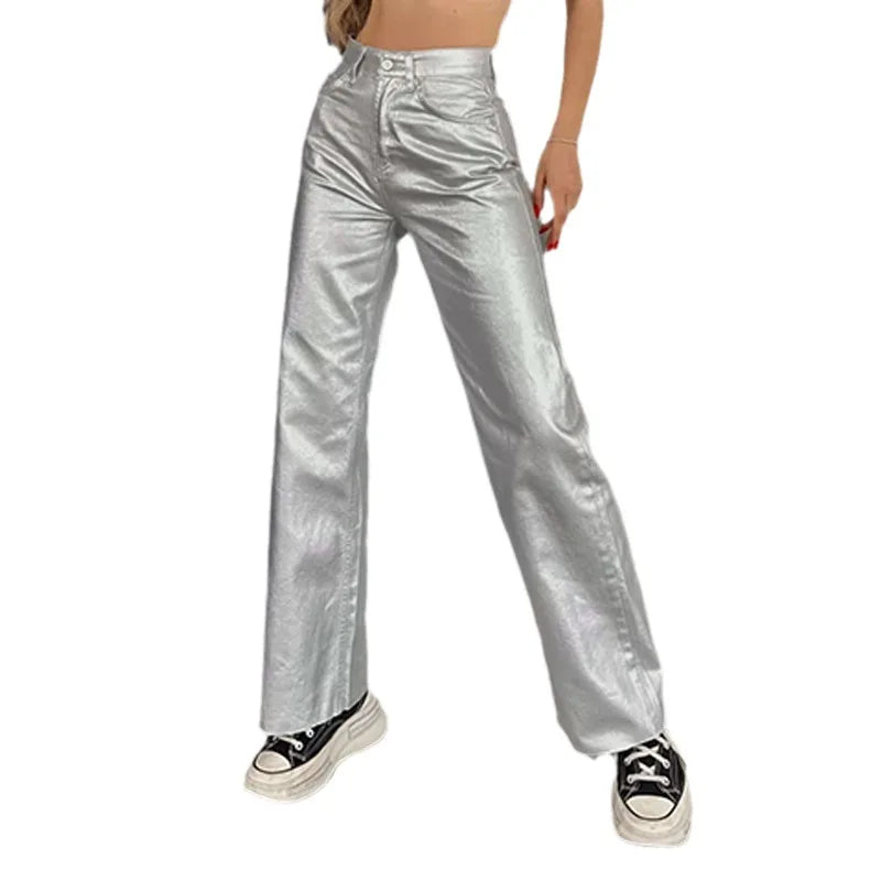 Lunar Shine Metallic Pants