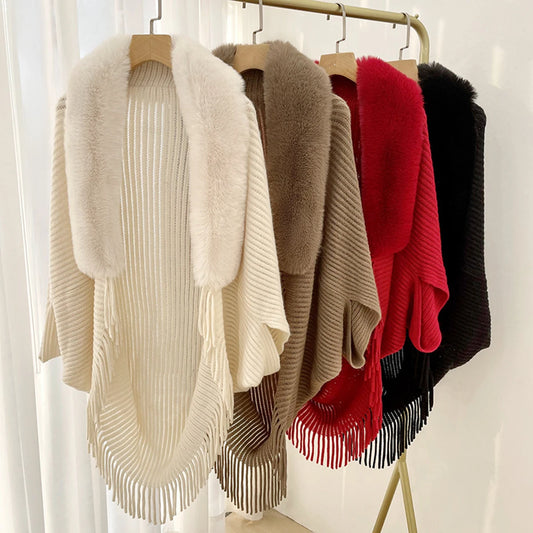 Cozy Knit Poncho
