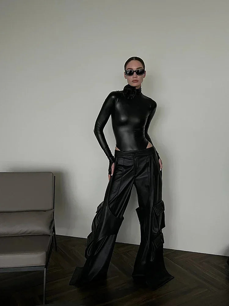 Nightshade Latex Effect Bodysuit