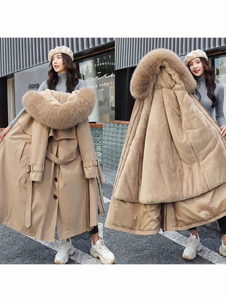 Regal 2-in-1 Fur Lined Trench Coat