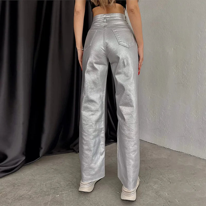 Lunar Shine Metallic Pants