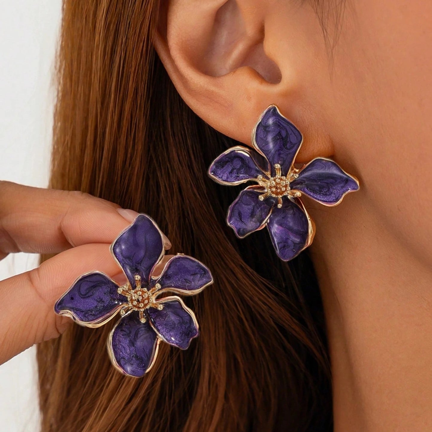 Bloom Berry Earrings