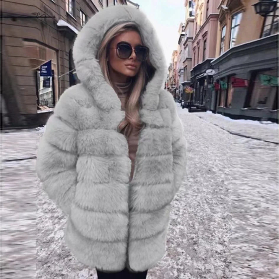 Arctic Plush Faux Fur Jacket