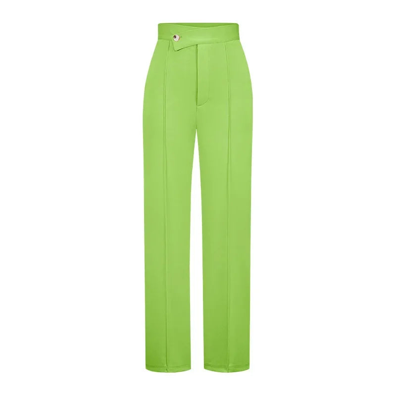 Contour High-Waist Tailored Pants