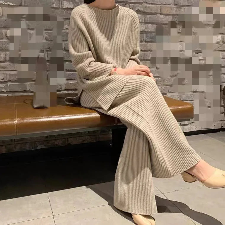 Soft Knit Lounge Two-Piece Set