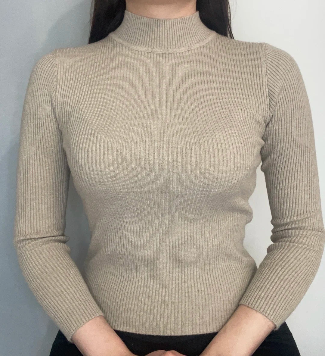 SilkRib Essential Turtleneck