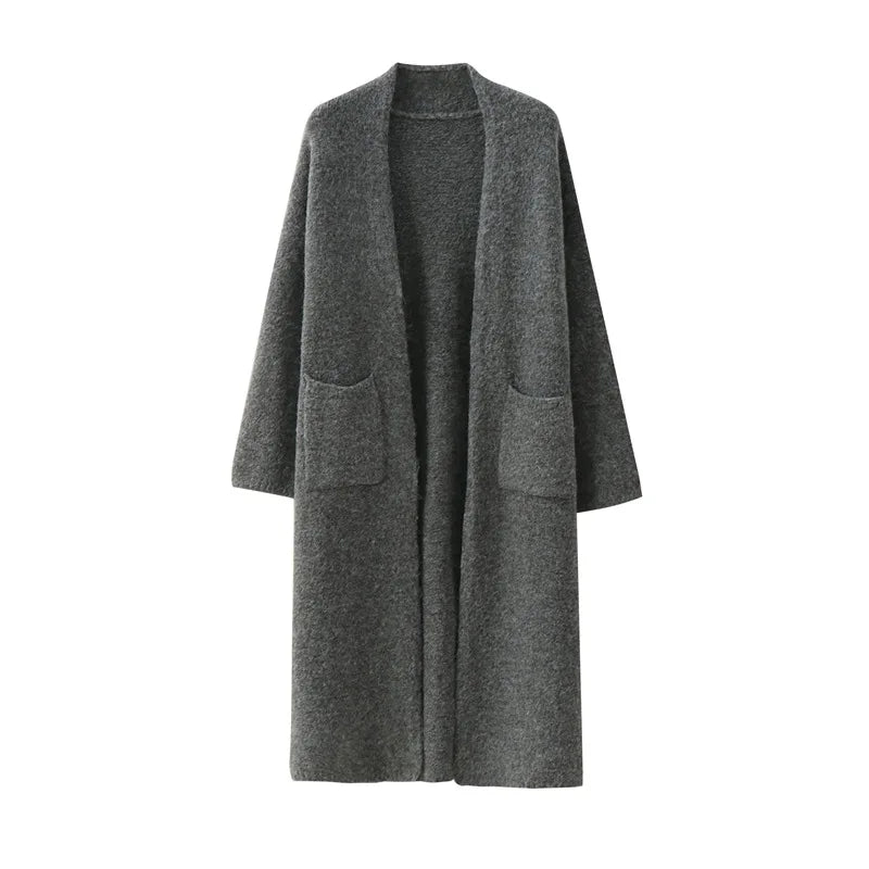 Cozy Long Knit Cardigan