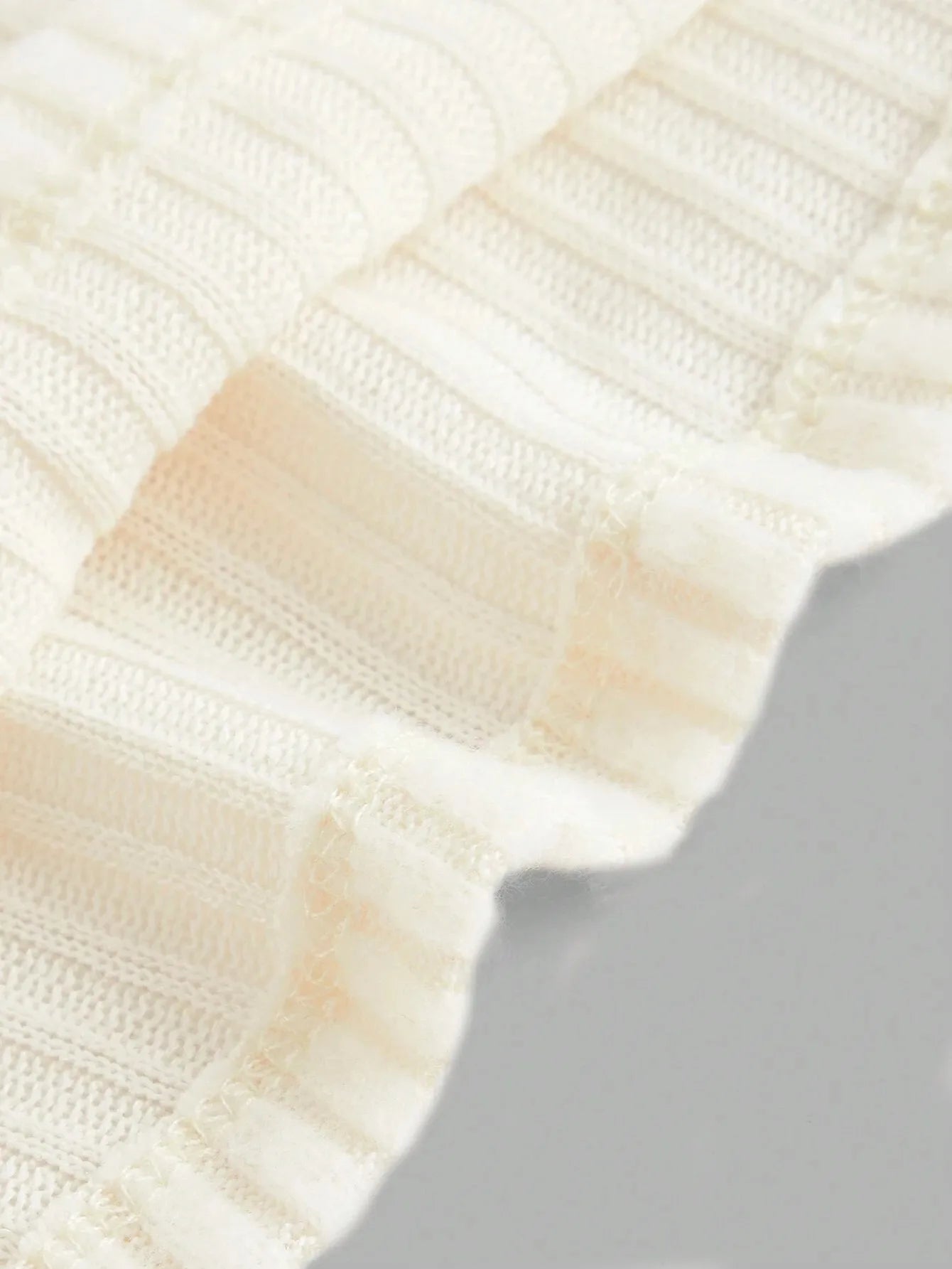 Rib Elegance Off-Shoulder Knit