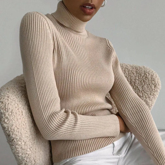 SilkRib Essential Turtleneck