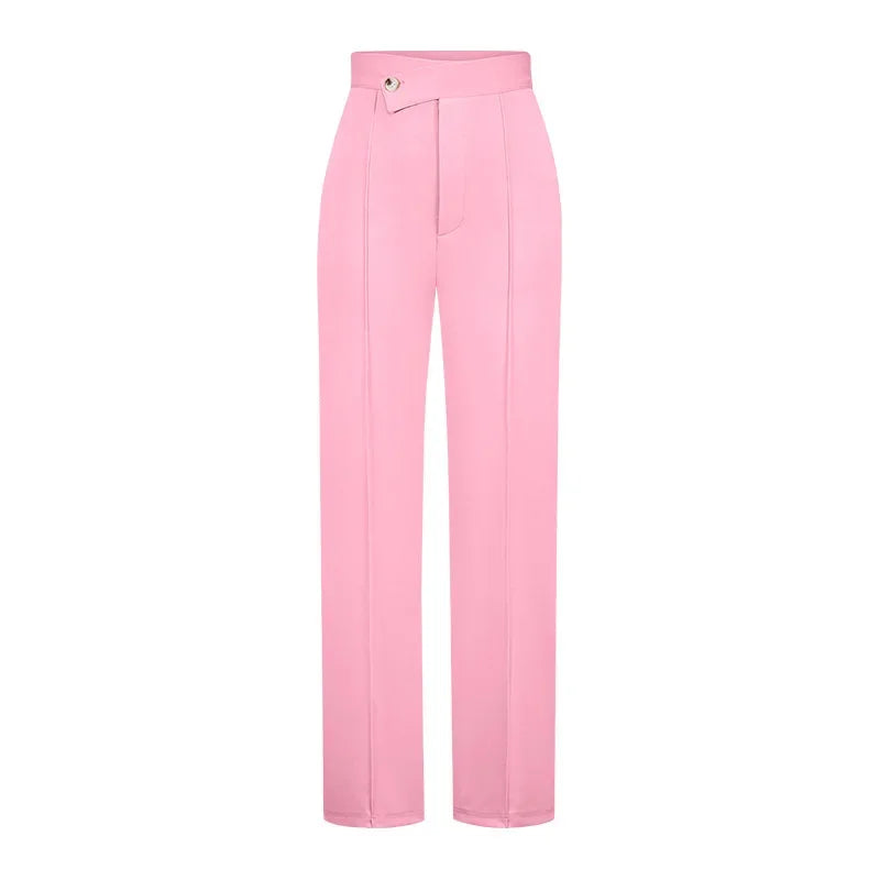 Contour High-Waist Tailored Pants
