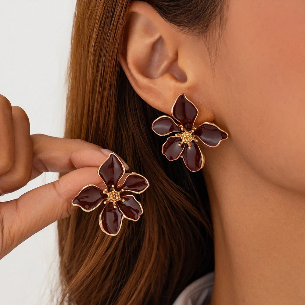 Bloom Berry Earrings