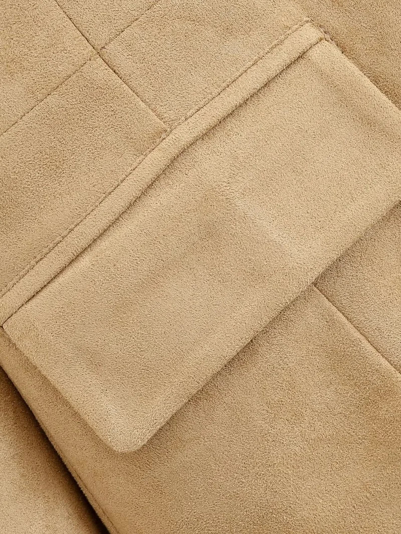 Vintage Aspen Faux Fur Crop Jacket