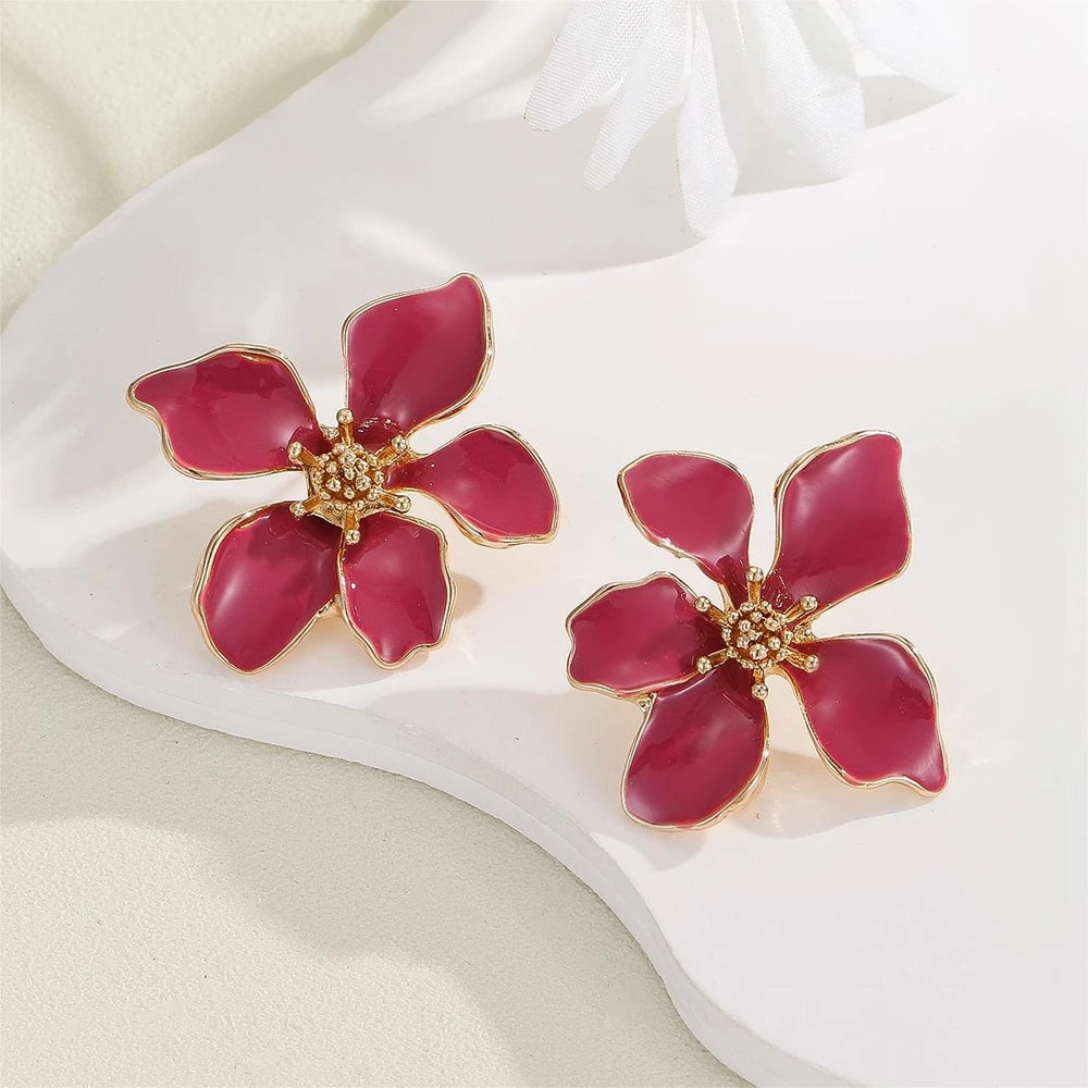 Bloom Berry Earrings