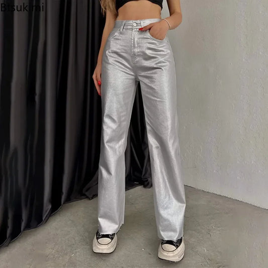 Lunar Shine Metallic Pants