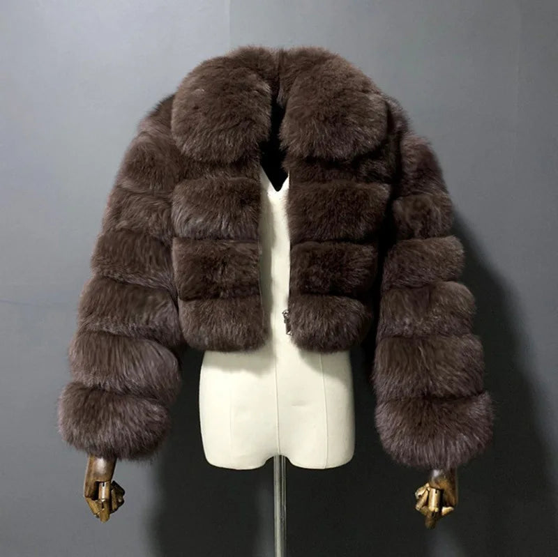 Arctic Luxe Faux Fur Jacket