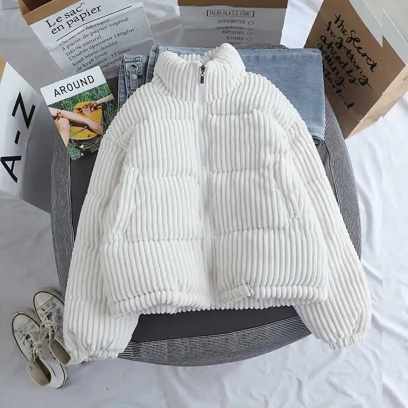 Velvet Ridge Puffer Jacket