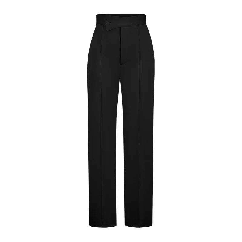 Contour High-Waist Tailored Pants