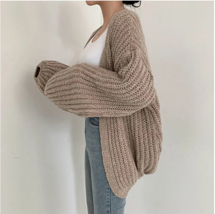 Cozy Knit Oversize Cardigan