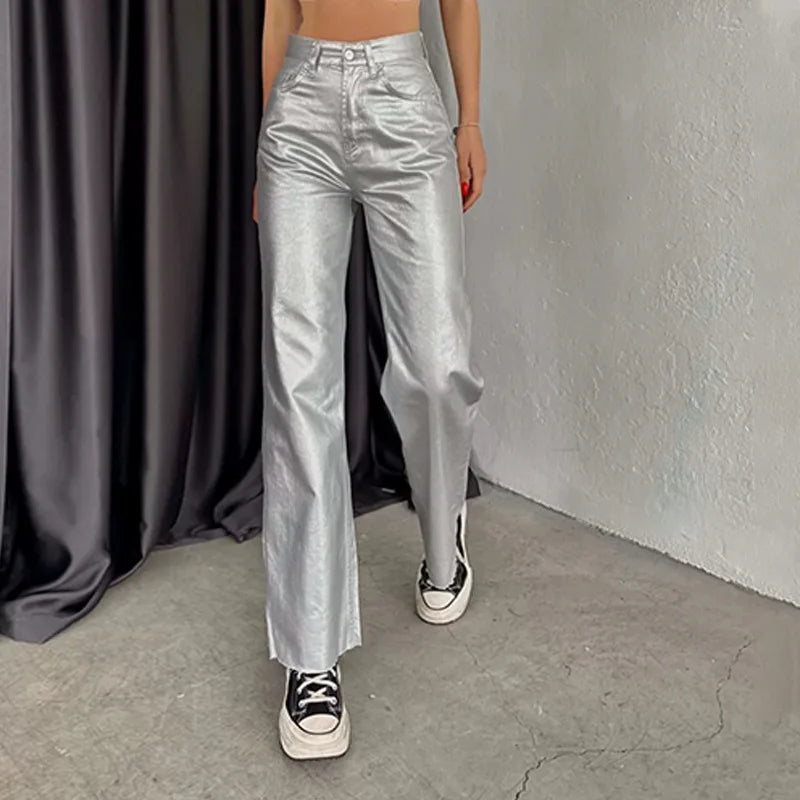 Lunar Shine Metallic Pants