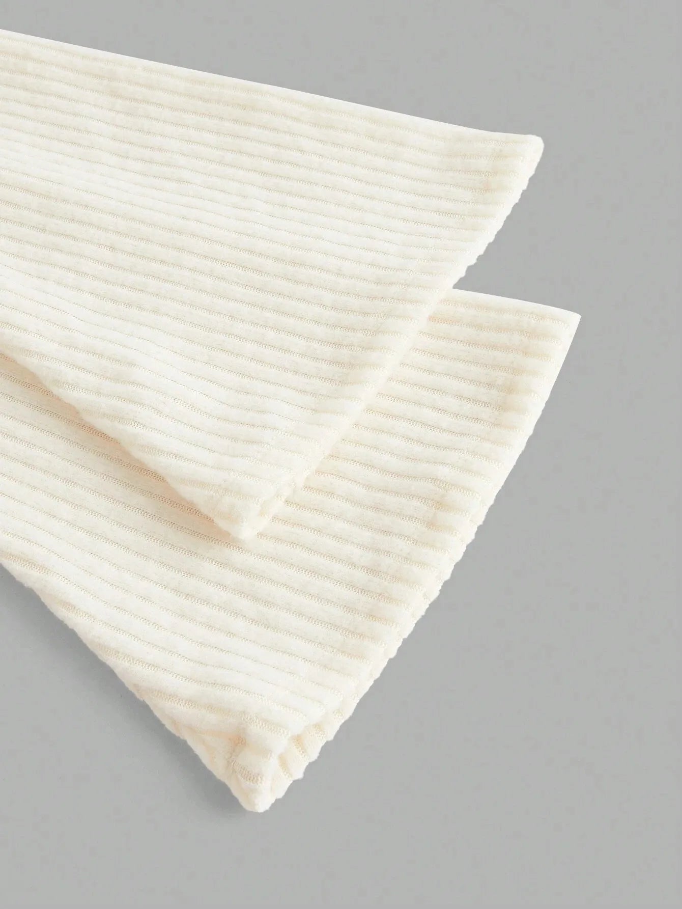 Rib Elegance Off-Shoulder Knit