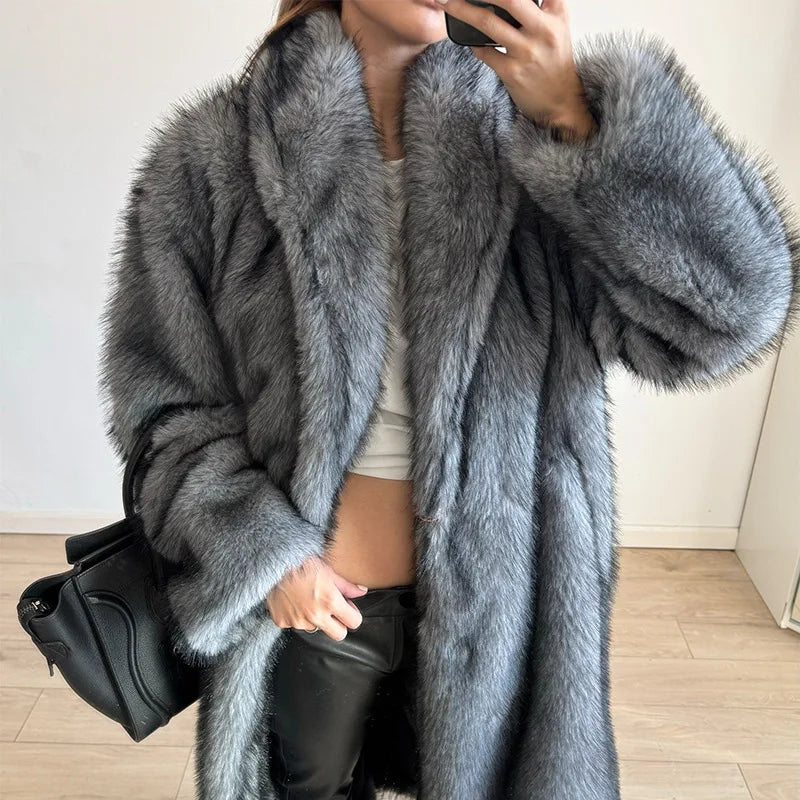 Royal Heritage Faux Fur Coat