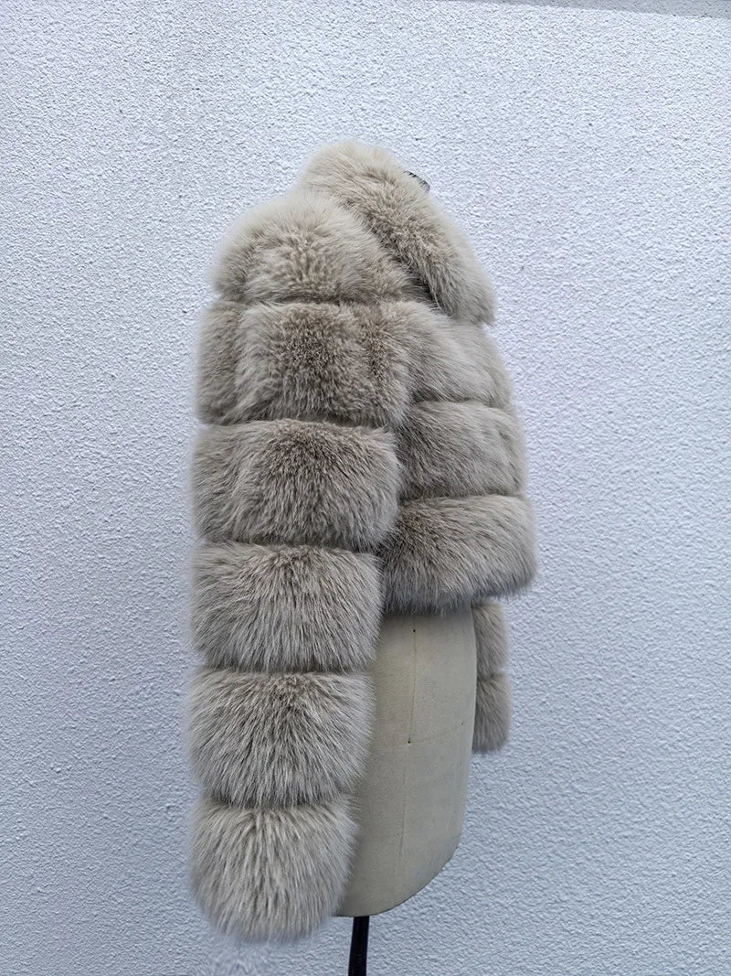 Arctic Luxe Faux Fur Jacket