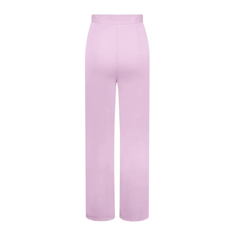 Contour High-Waist Tailored Pants