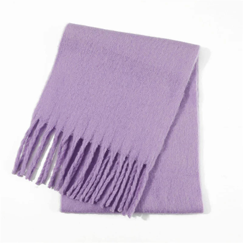 Arctic Bold Oversized Wool Scarf