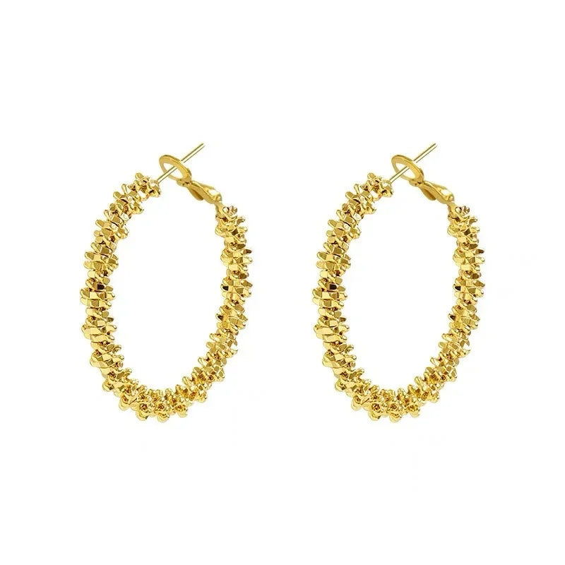 Luxe Bloom Hoops