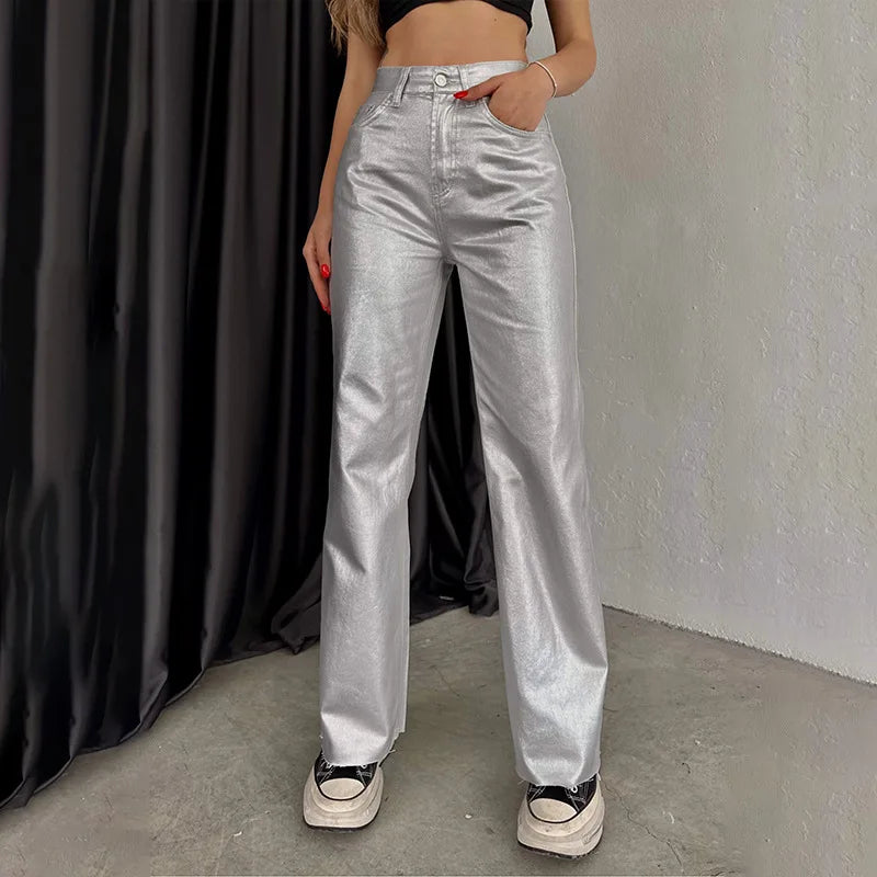Lunar Shine Metallic Pants