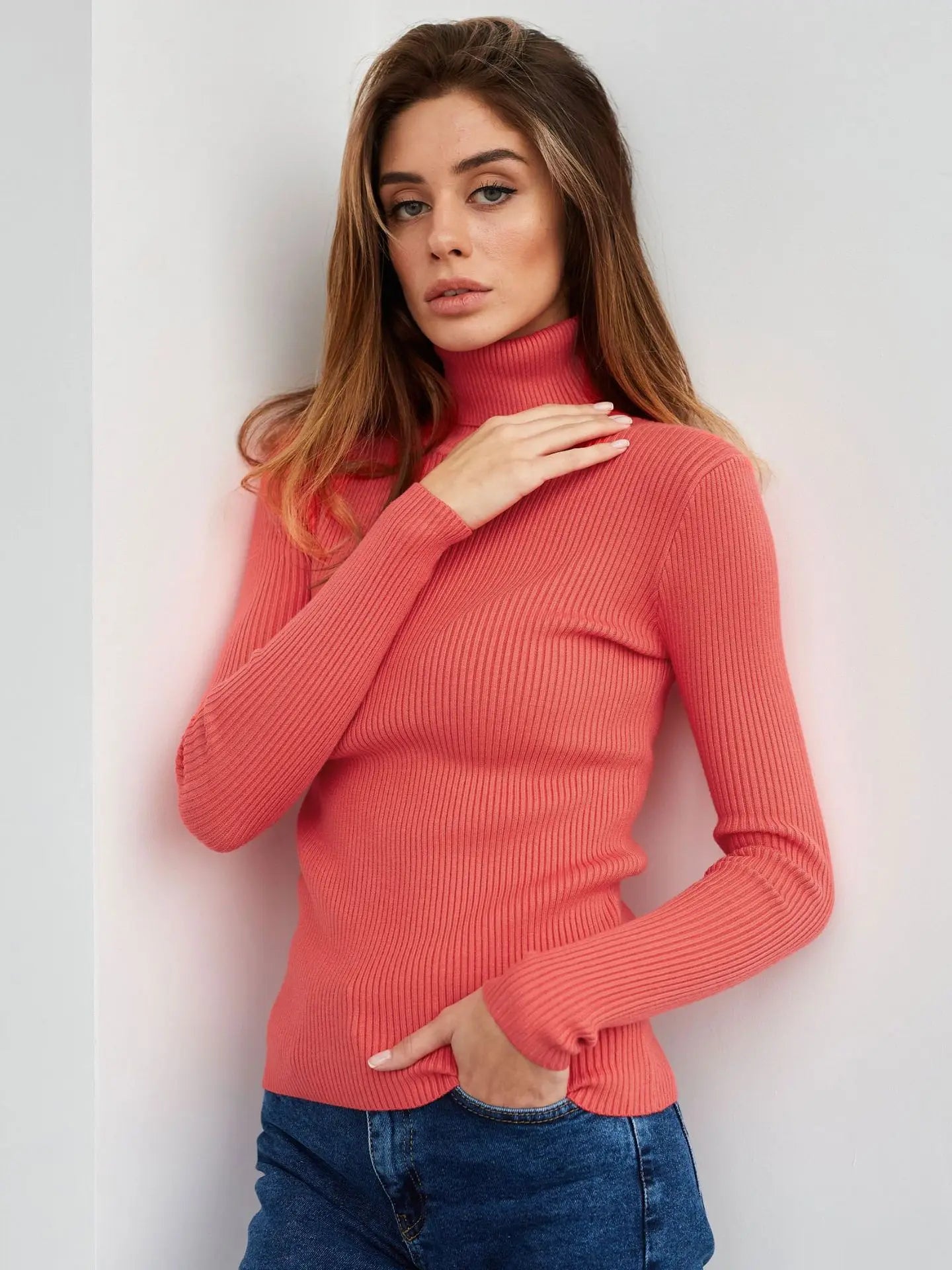 SilkRib Essential Turtleneck