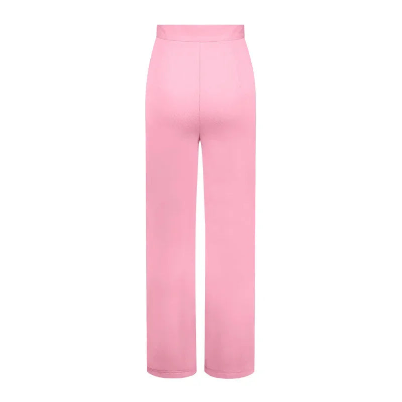 Contour High-Waist Tailored Pants