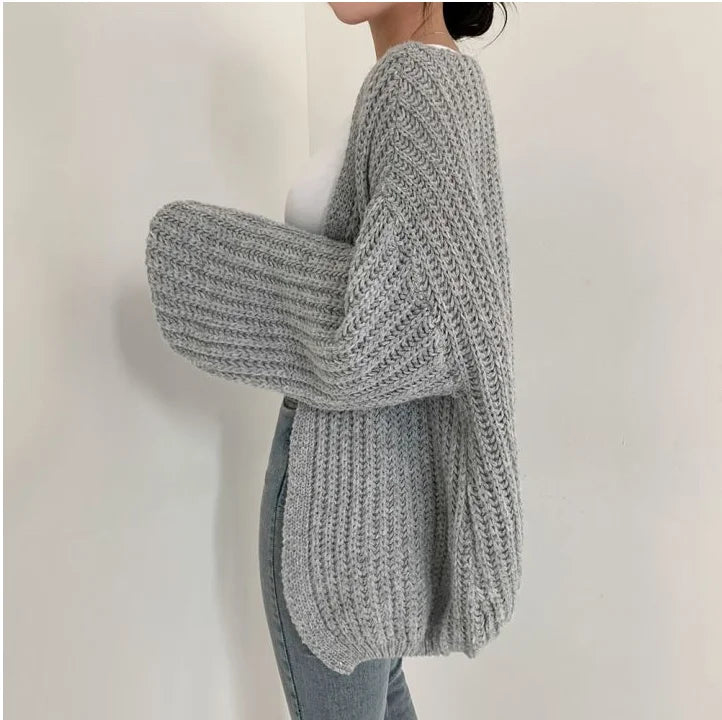 Cozy Knit Oversize Cardigan
